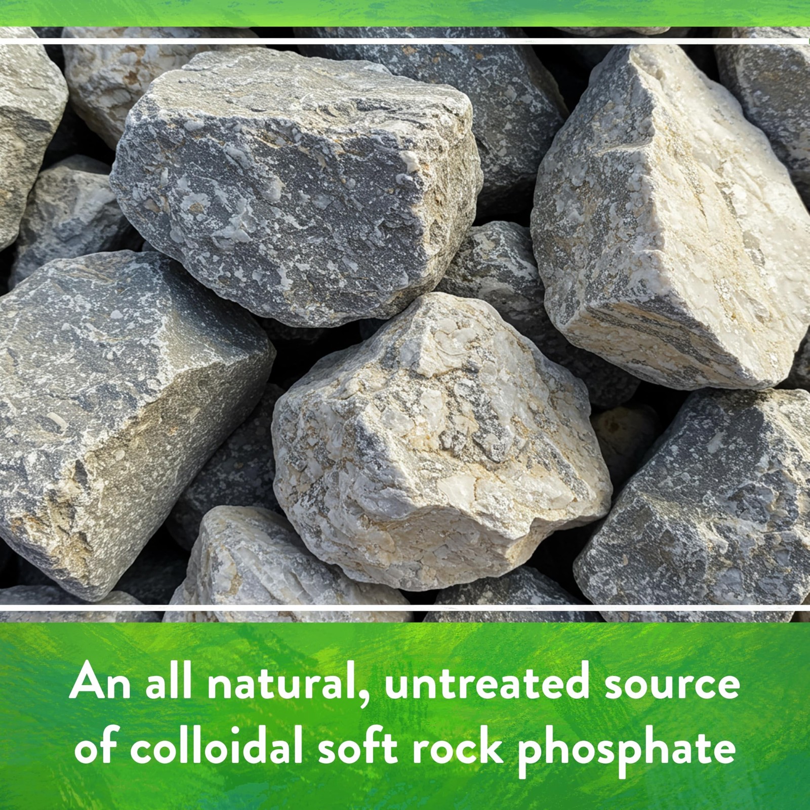 Down To Earth All Natural Fertilizers Organic Rock Phosphate Mix 0-3-0, 5 lb