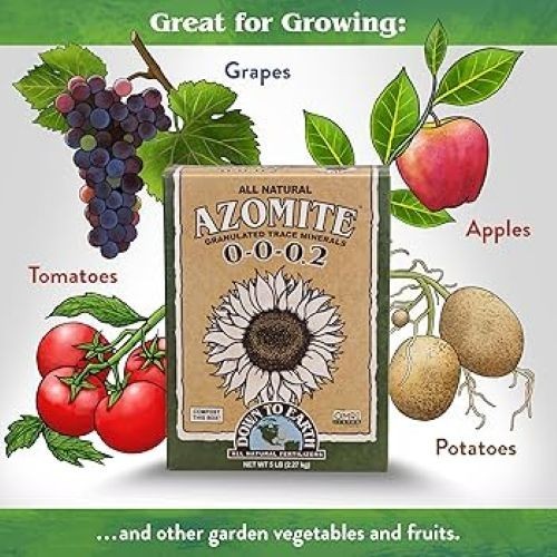 Down to Earth Azomite Powder 0-0-0.2 , 5 LB OMRI listed