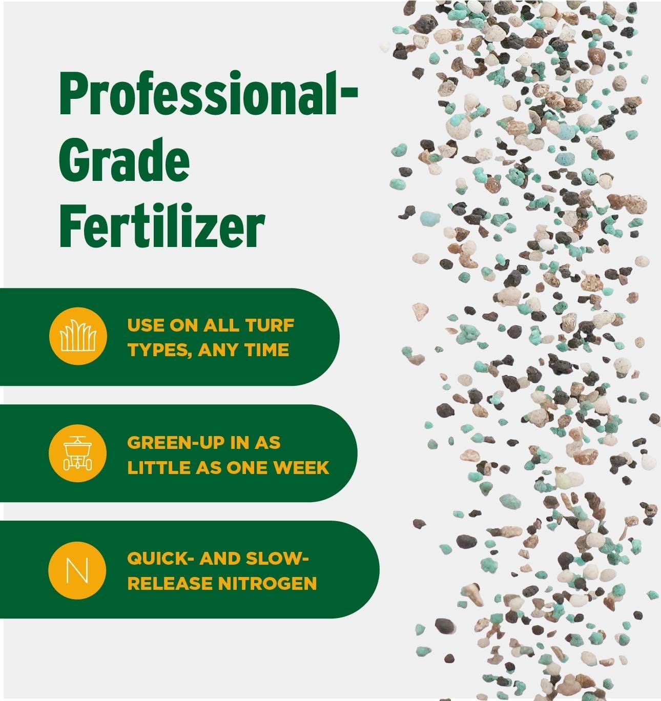 Professional PGF Complete 16-4-8 Fertilizer with 7% Humic DG 5,000 sq ft