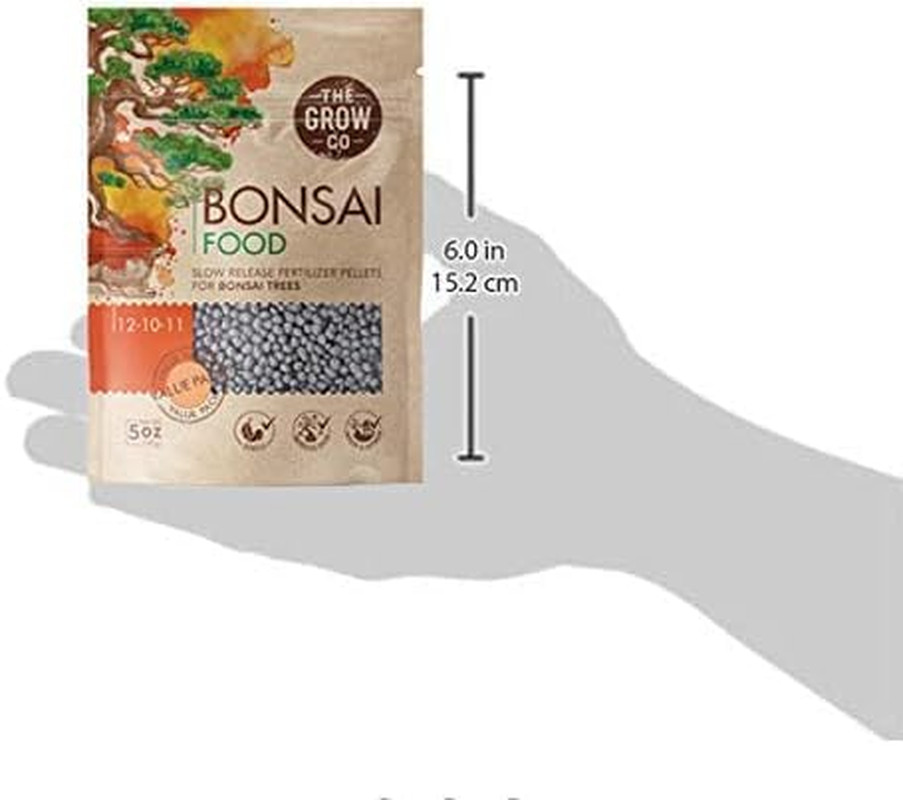 Bonsai Fertilizer – Gentle Slow Release Plant Food Pellets (5 oz) Ideal for All