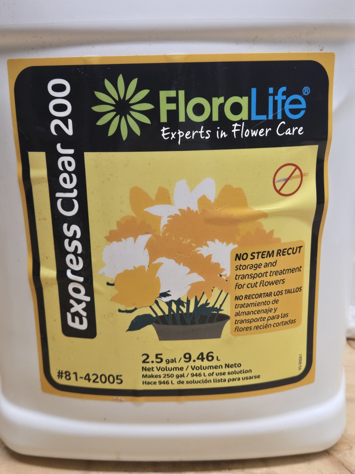 Floralife Express Clear 200, 2.5 Gallon