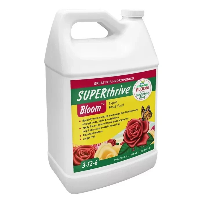 SUPERthrive Bloom 3-12-6 Low Nitrogen High phosphorus/10 essential micronutrient