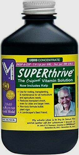 SUPERTHRIVE Plant Supplement Non-Toxic Vitamins – Hormones Hydroponics 4 oz NEW!