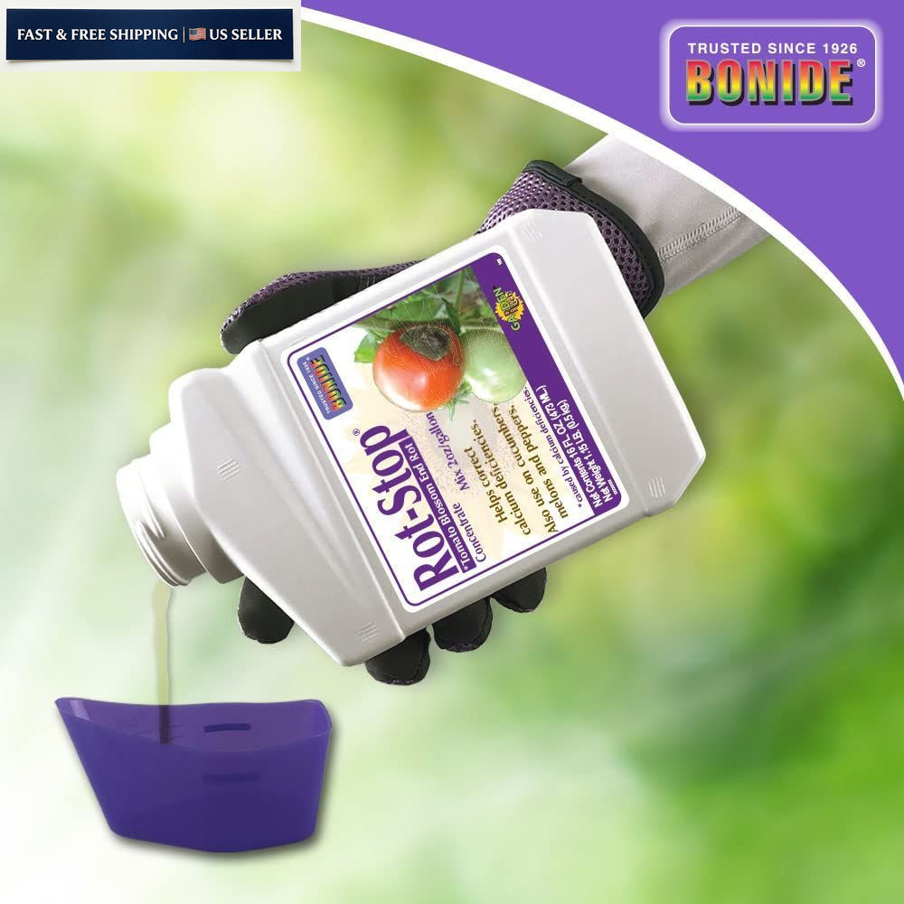 Bonide Rot-Stop Tomato Blossom End Rot, 16 oz Concentrated 16 oz, Brown/A