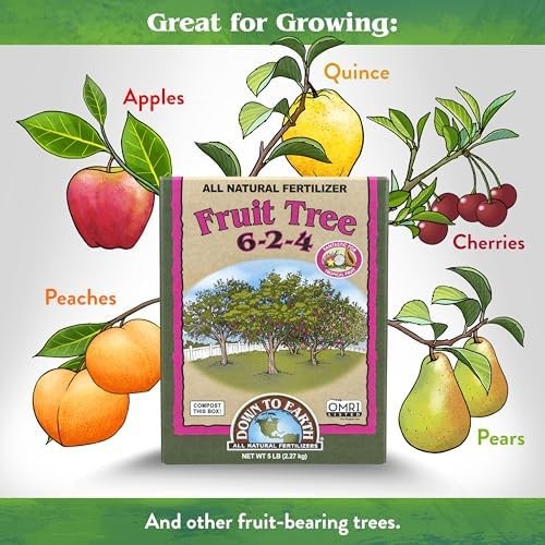 Down To Earth All Natural Fertilizers Organic Fruit Tree – Plant Food for App…