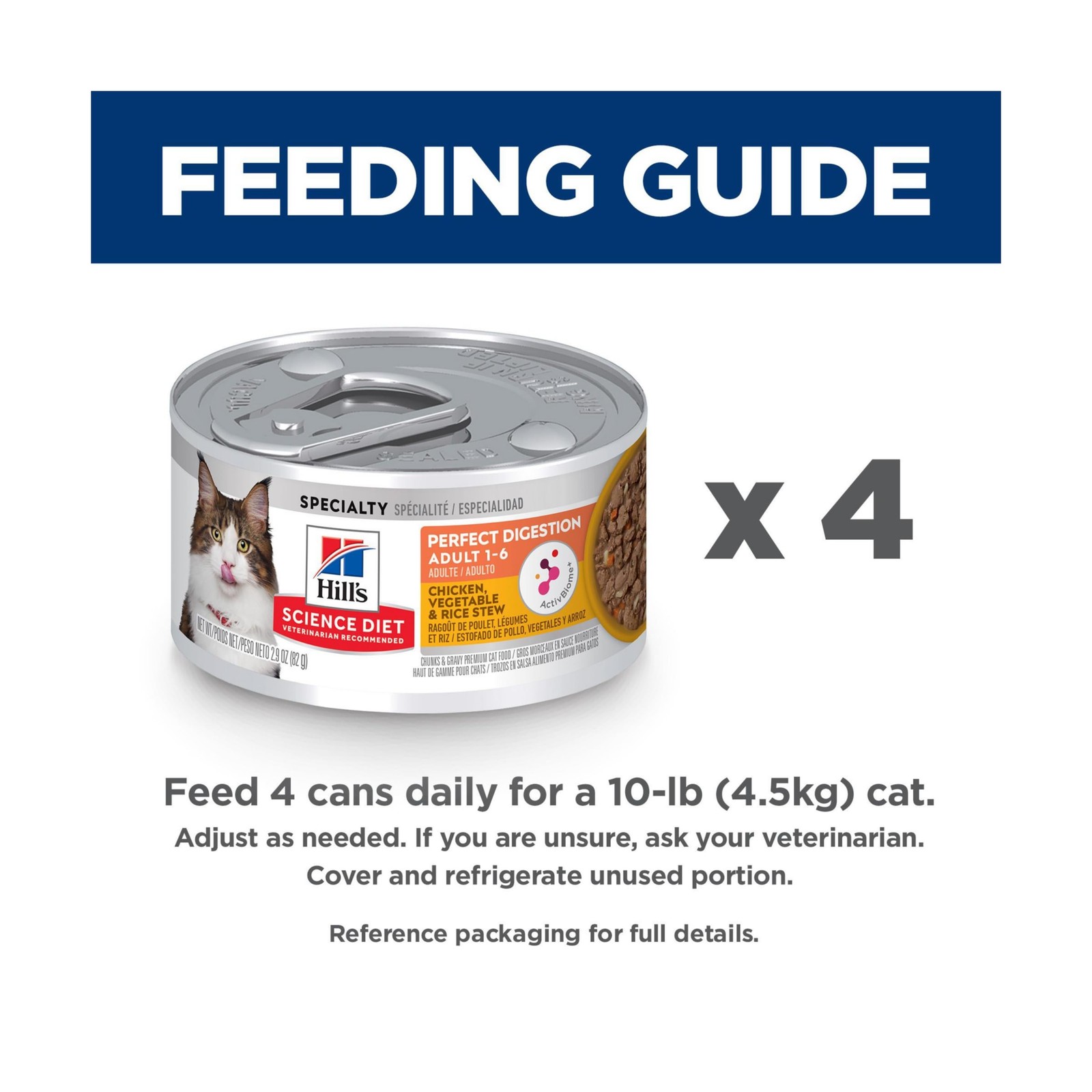 Hill’s Science Diet Adult 1-6 Perfect Digestion Wet Cat Food, Chicken, Vegeta…