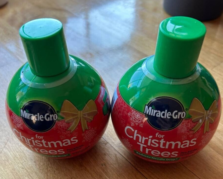 Miracle-Gro Organic Christmas Tree Food 8 oz. Pack of 2