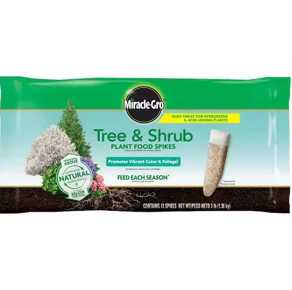 Tree and Shrub Plant Food Spikes 3 lb. For Deciduous, Flowering and Evergreen