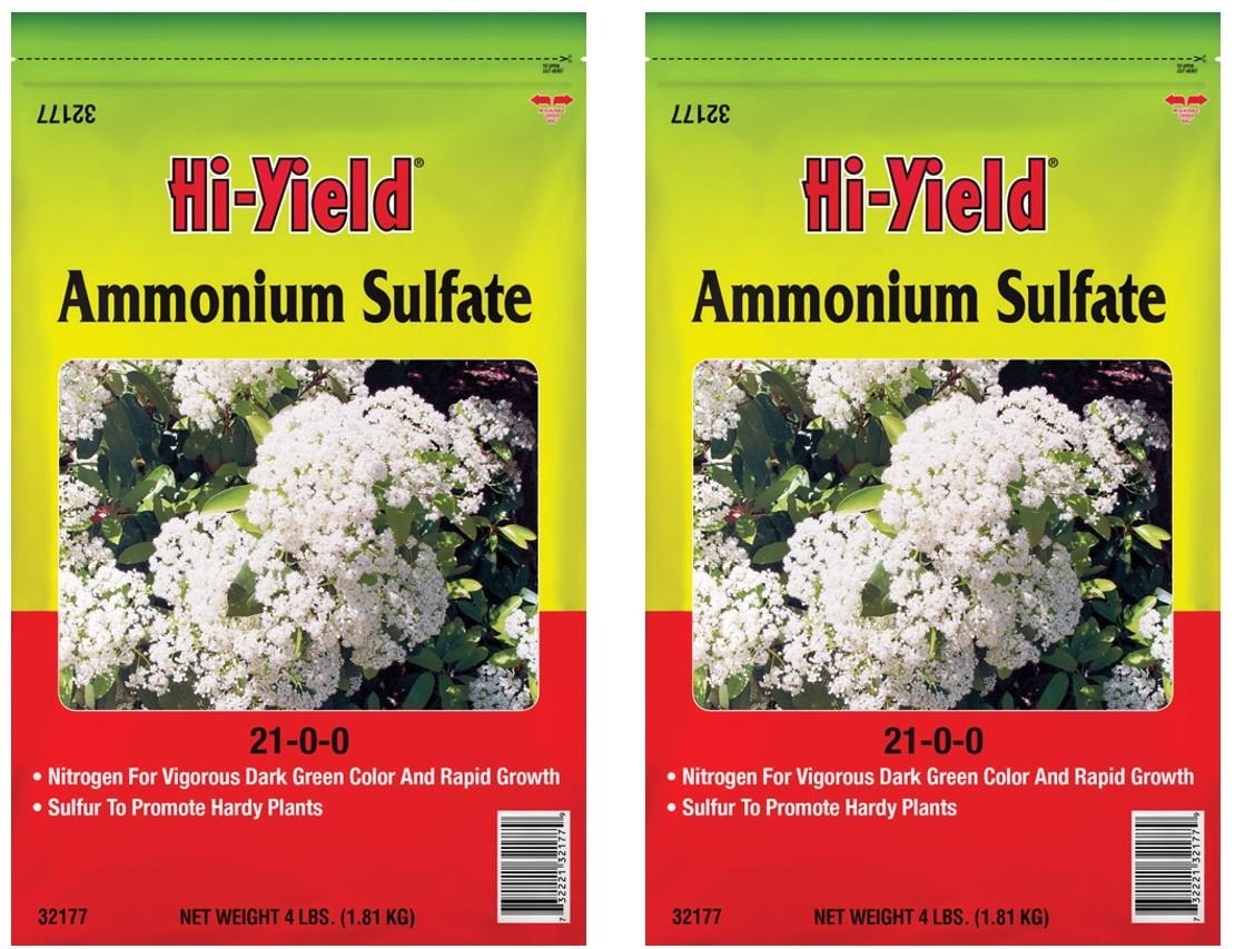 Hi-Yield Ammonium Sulfate 4LB SULFATE – 2 Pack (2-pack)