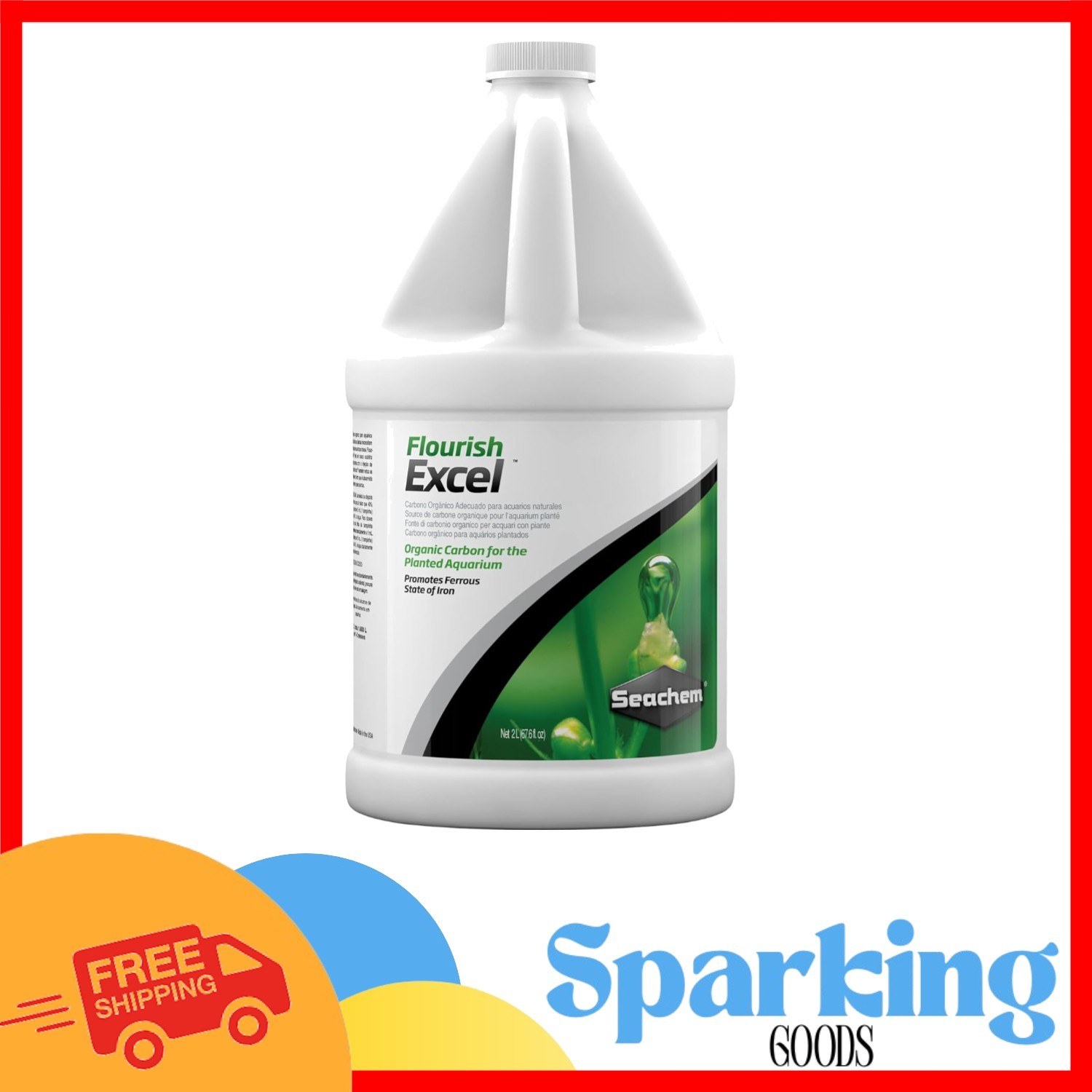 Flourish Excel 2L – Organic Carbon Source for Lush, Healthy Aquatic Plants