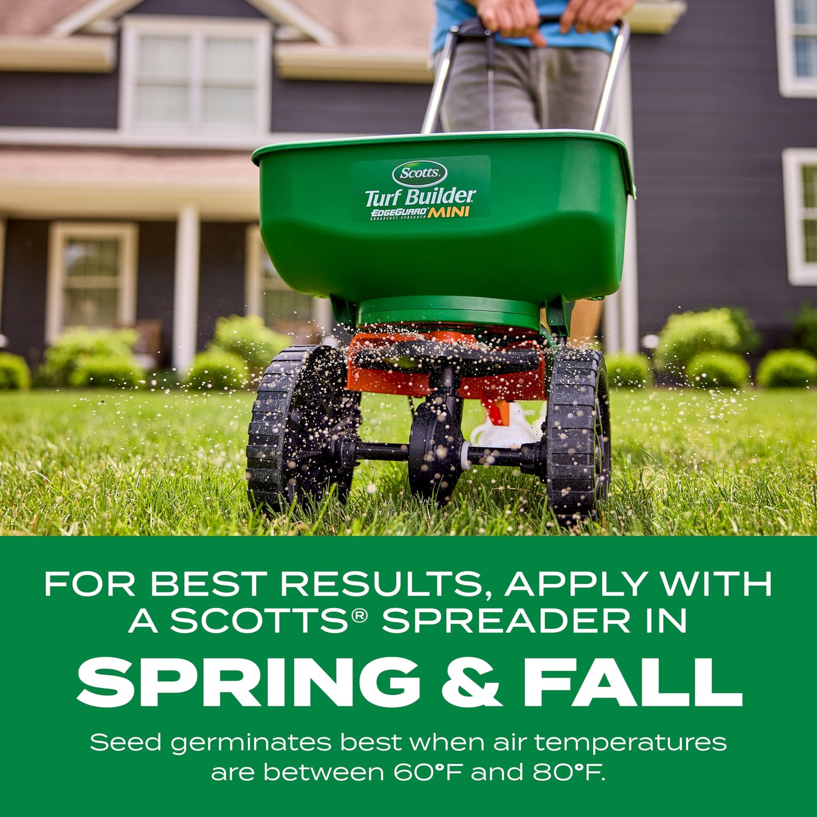 Scotts Turf Builder Thick R Lawn Sun and Shade 12 lb 3 in 1 Solution for Thin