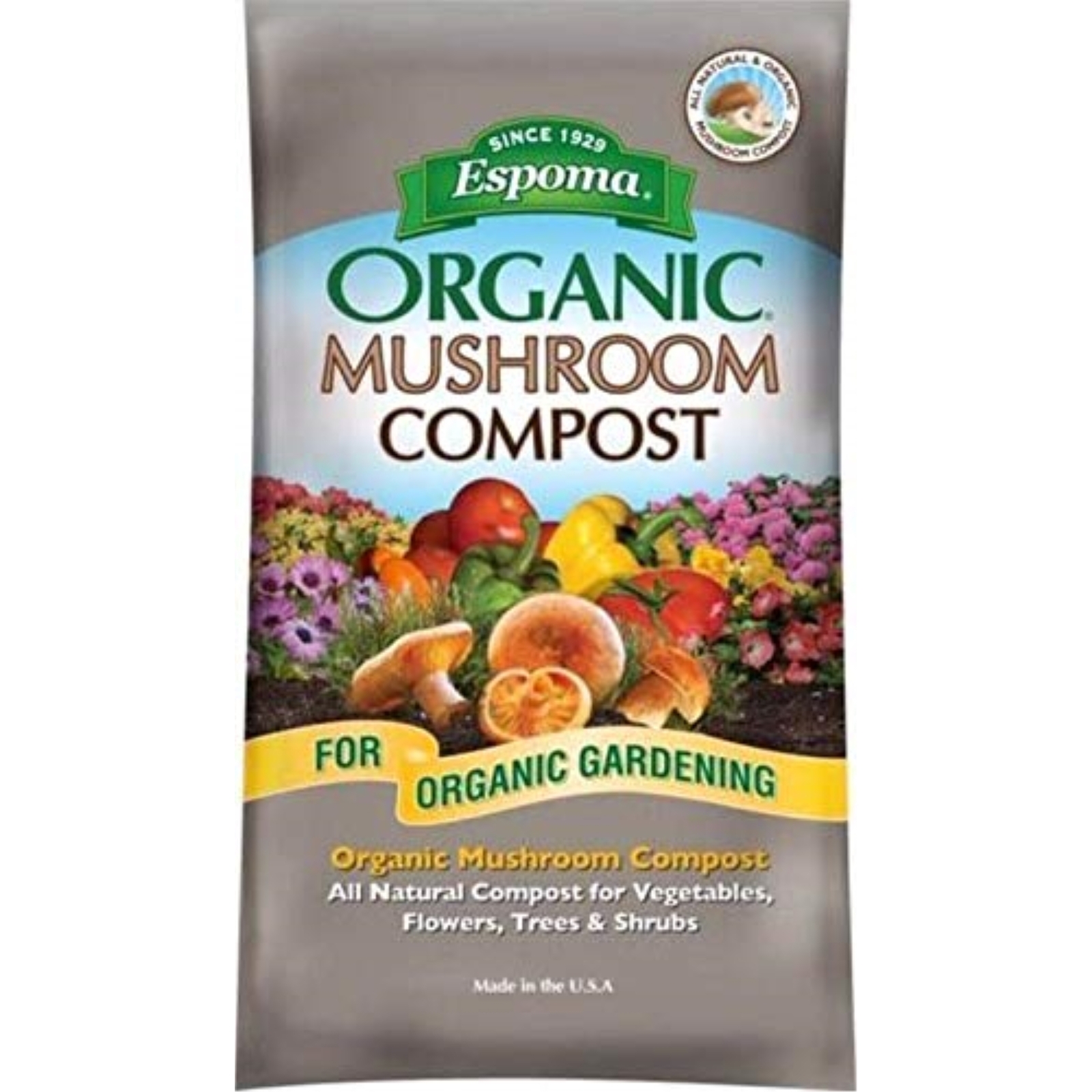 Espoma Mushroom Compost Plant Fertilizer, 0.75 Cubic Feet