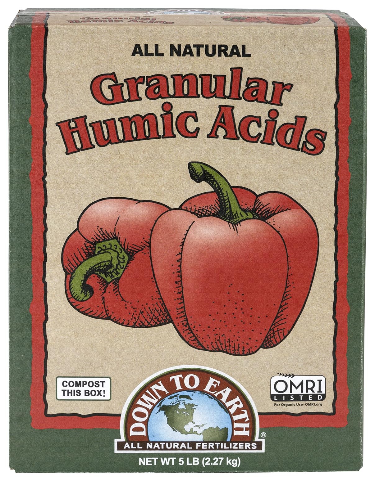 Down To Earth All Natural Fertilizers Organic Granular Humic Acids – Soil Ame…