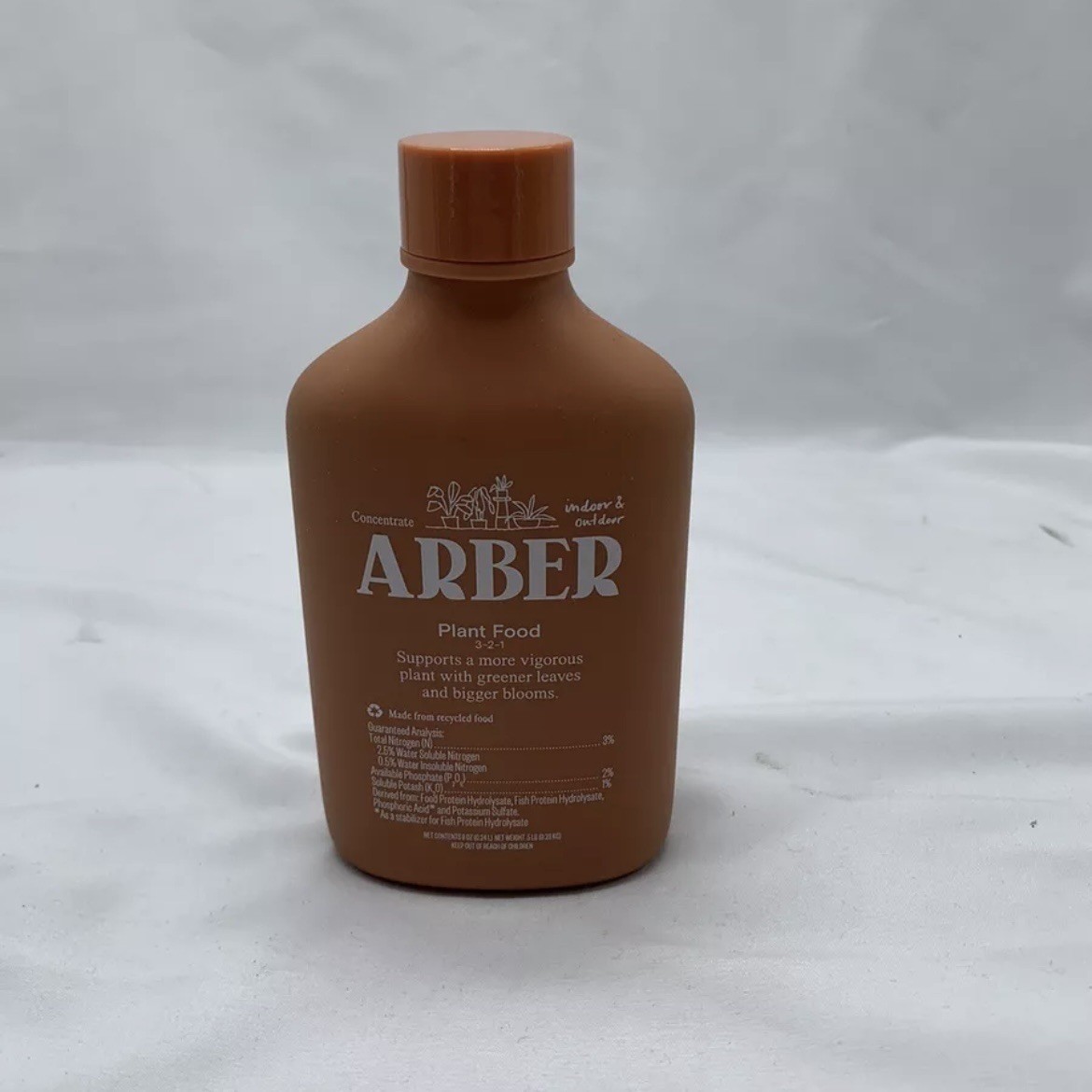 Arber New Organic Plant Food, 8 fl oz Concentrate 2 PACK 16oz
