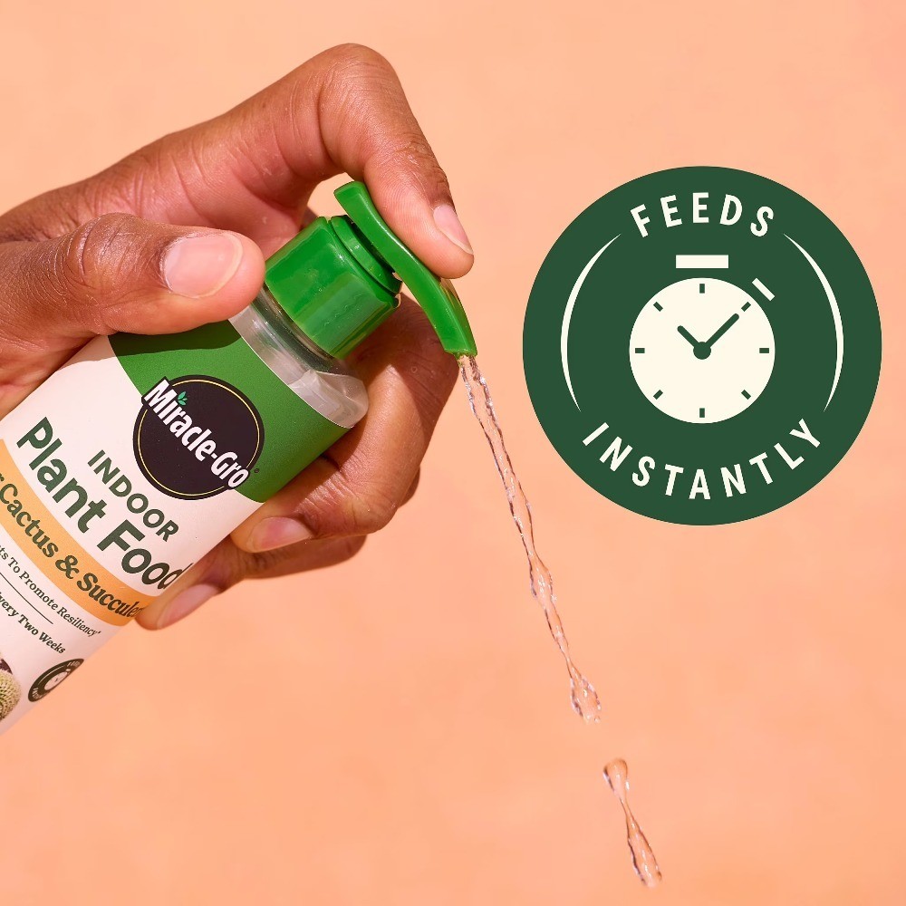 Liquid Plant Food for Cactus and Succulents, 8 fl. oz. Indoor Plant Fertilizer