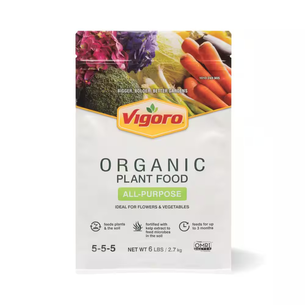 6 Lb. Organic All Purpose Plant Food 5-5-5