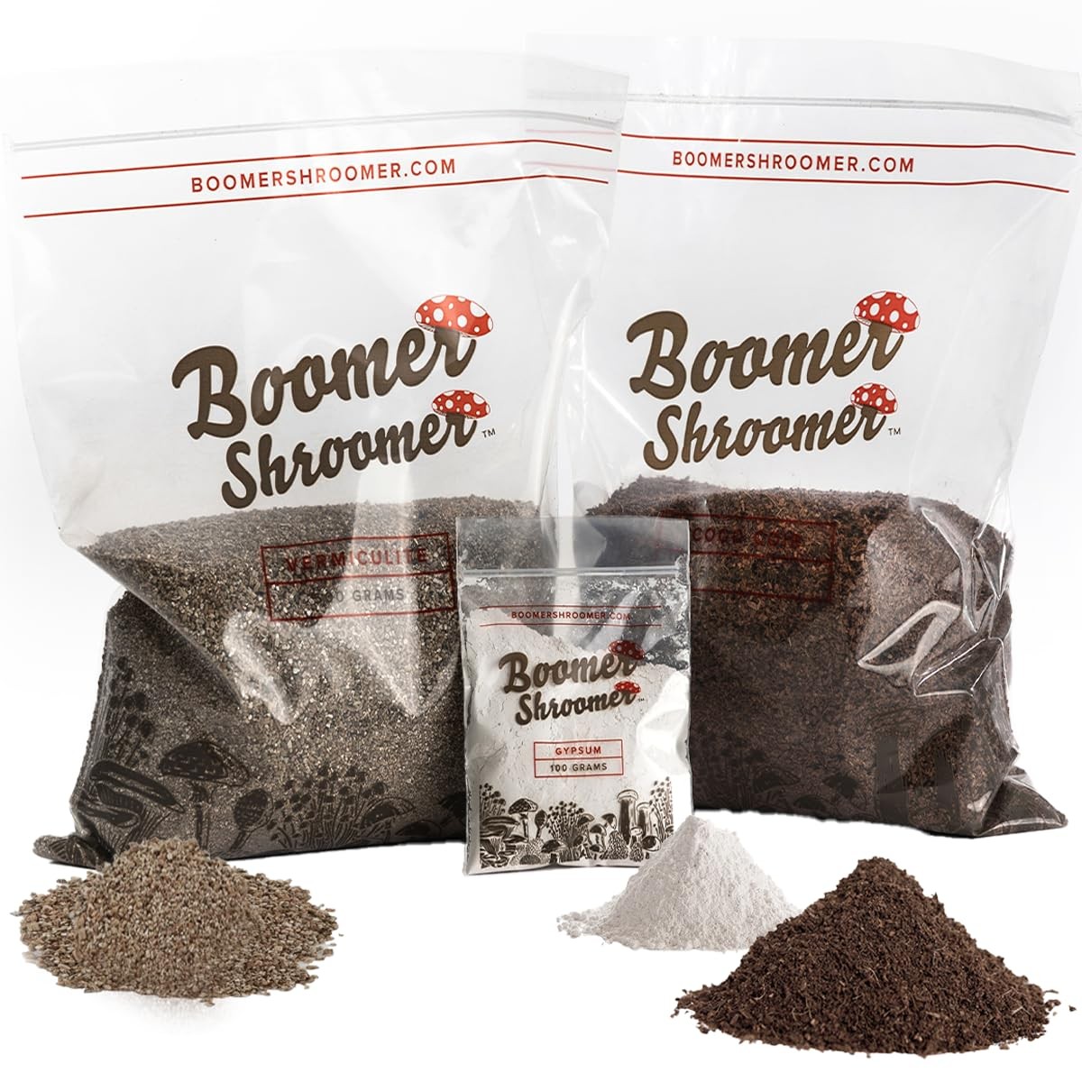 Dry Bulk Substrate for Mushroom Cultivation (Coco Coir, Vermiculite, Gypsum) …
