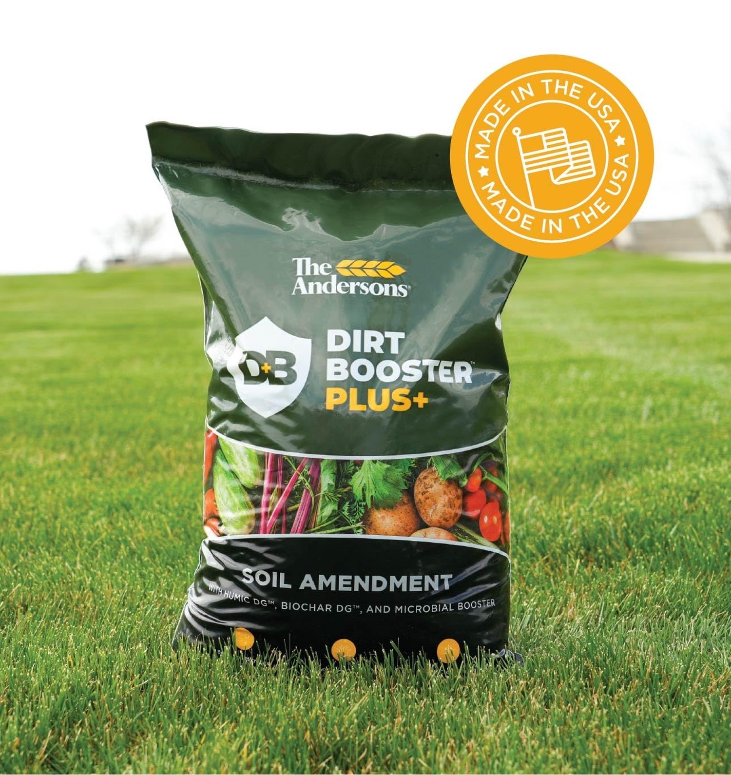 The Andersons Dirt Booster Plus All-Natural Super Compost Starter and Soil Am…