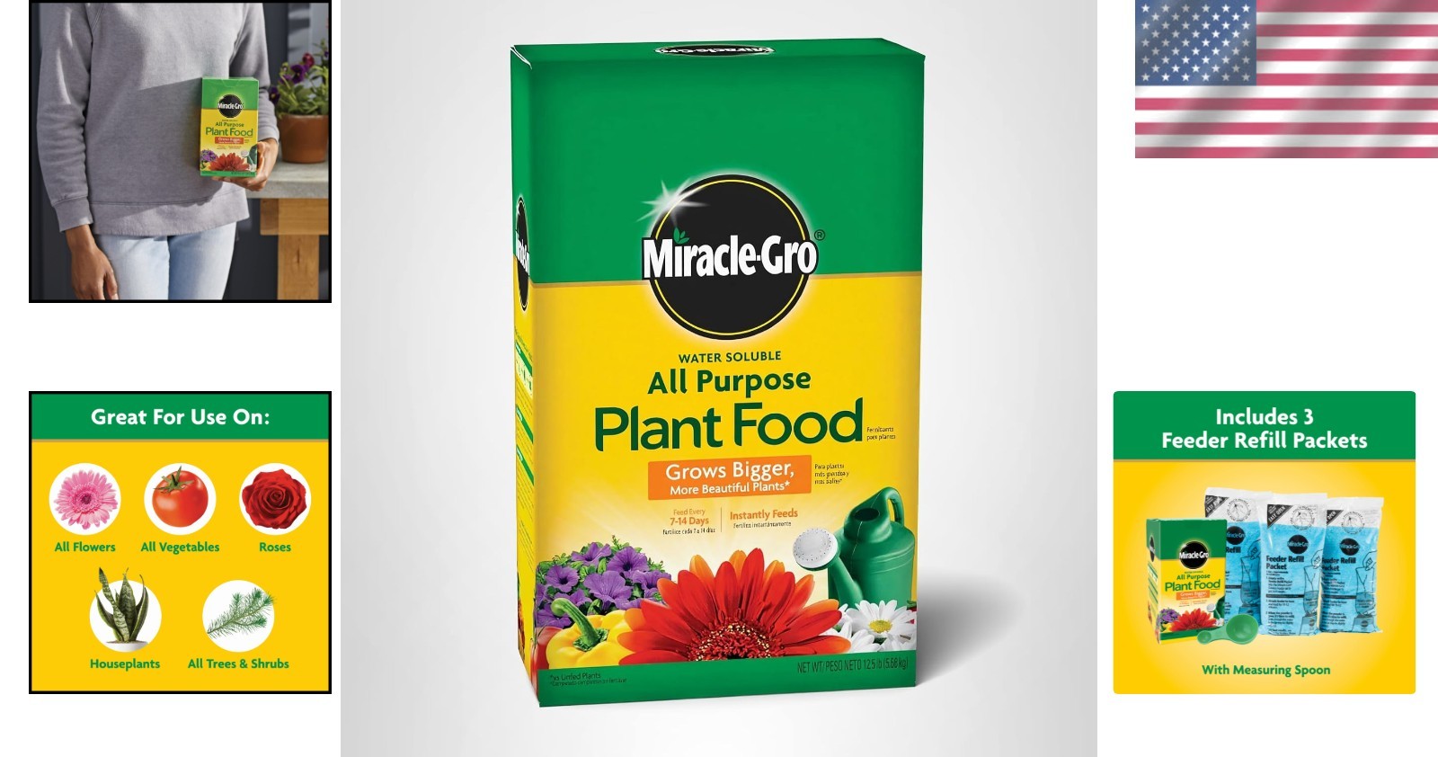All Purpose Plant Food Fertilizer for Indoor Outdoor Plants Roses Vegetables