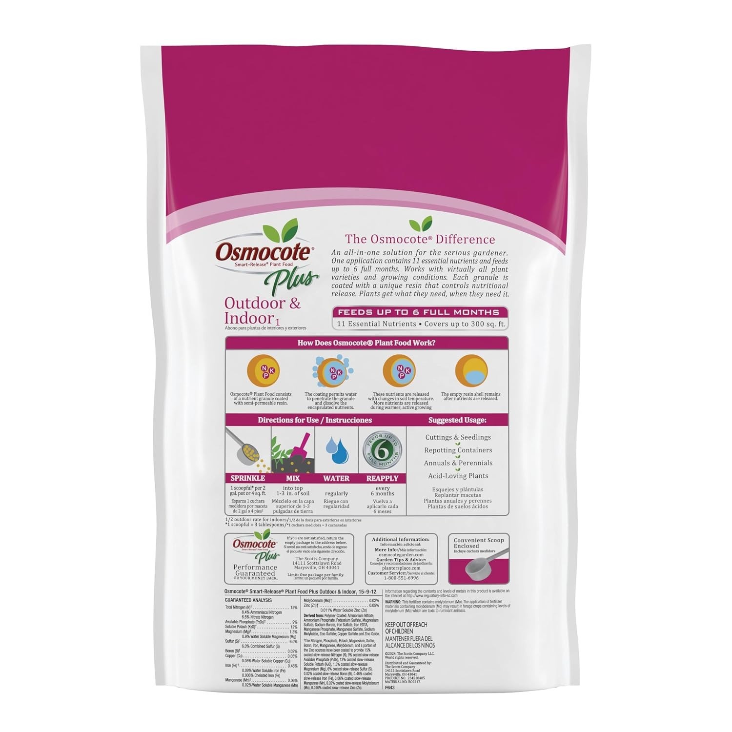 Continuous Release Plant Fertilizer 8 lb.