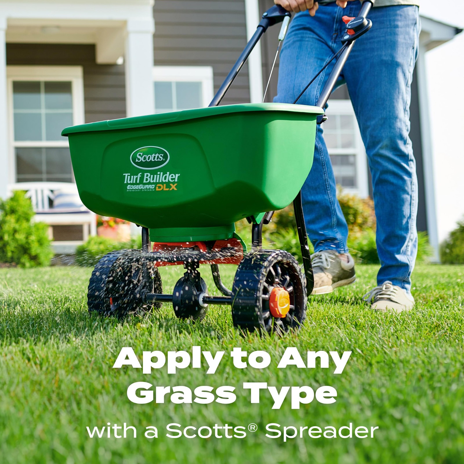 Scotts Turf Builder Starter Food for New Grass 15 lb Lawn Fertilizer for Newly