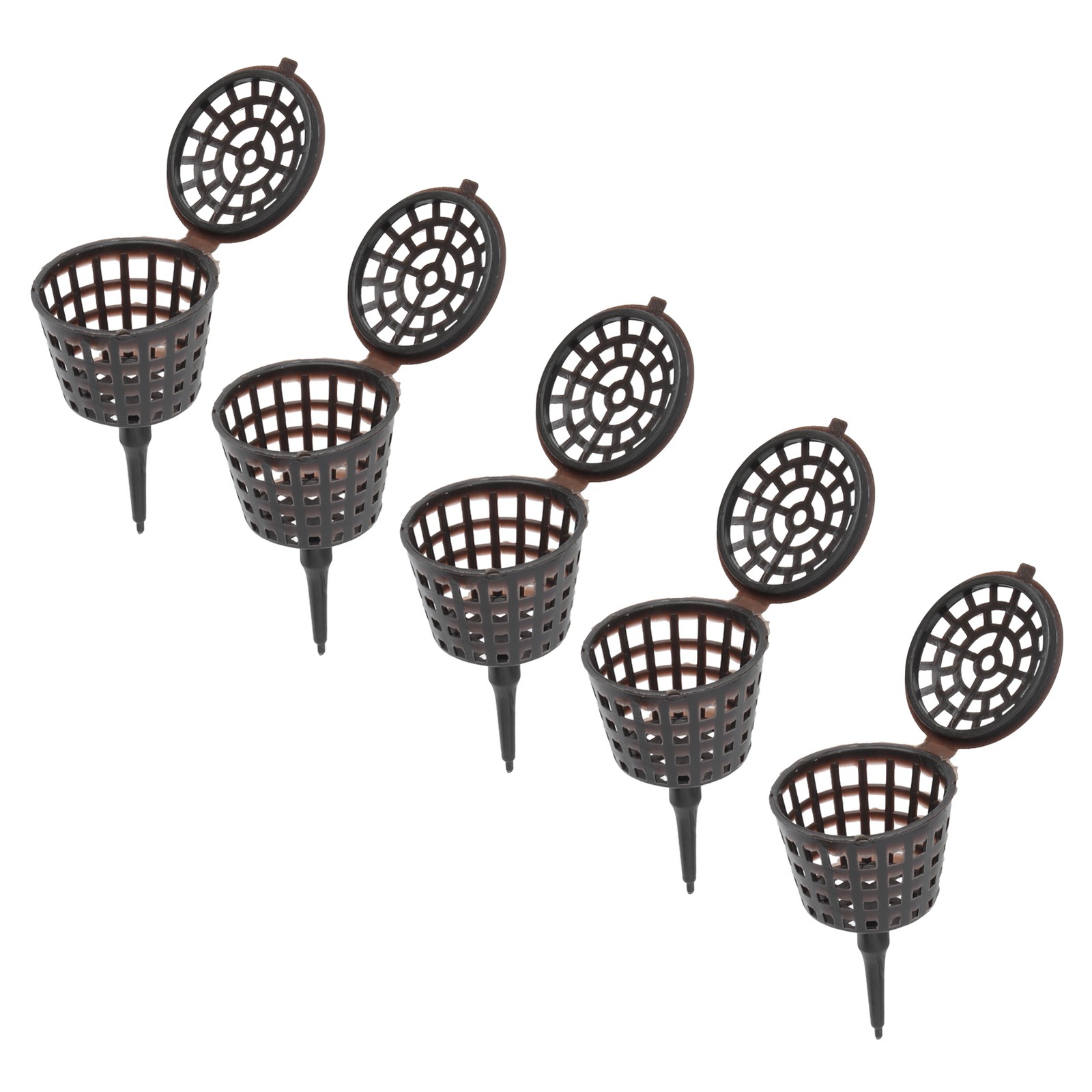 50Pcs Fertilizer Basket Plastic Sturdy Durable Planting Fertilization Box Fo CX4