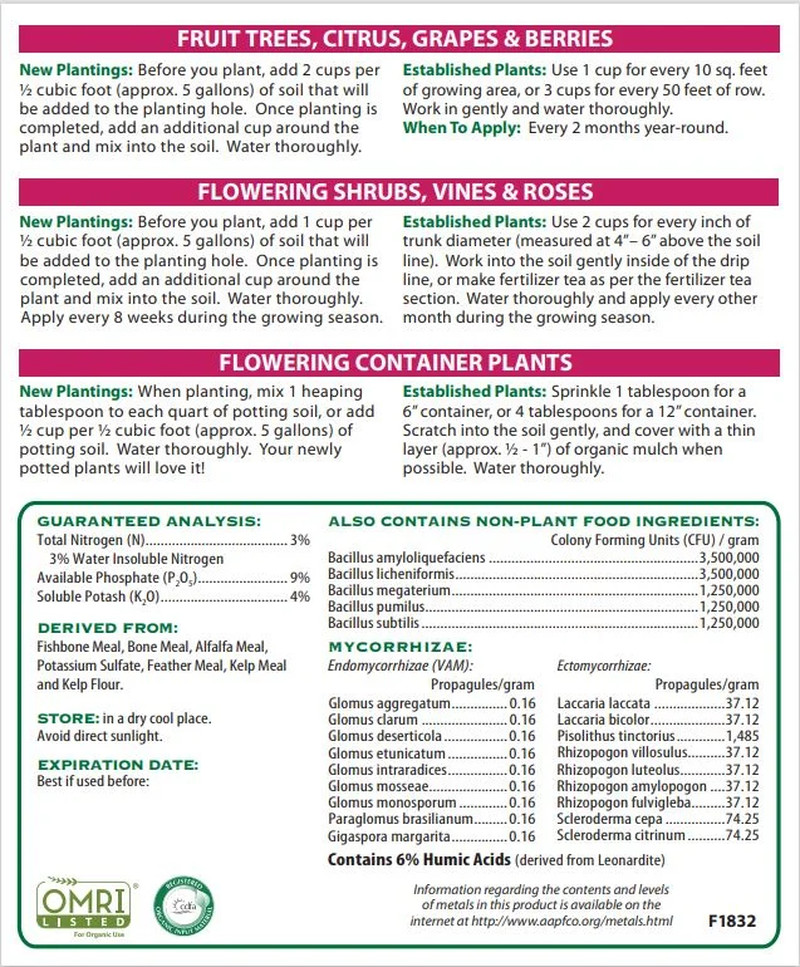 Flower Girl Premium Bud & Bloom Booster Plant Food, 3-9-4 Fertilizer, 4 Lb.