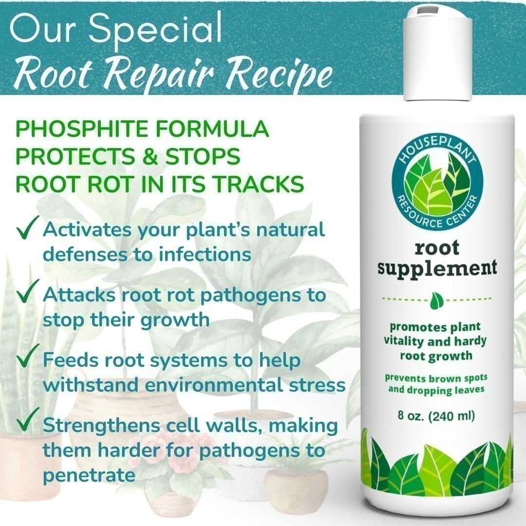 Root Supplement – Liquid Root Stimulator for Healthy Houseplant Growth (8oz)
