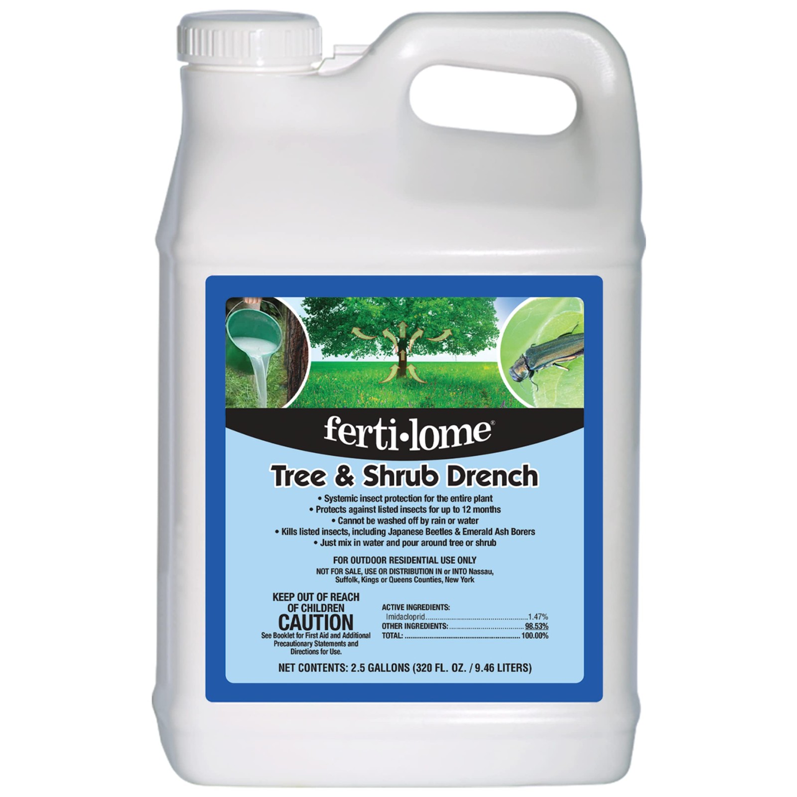 Fertilome (11208) Tree & Shrub Drench (2.5 gal) 2.5 gal, No Color