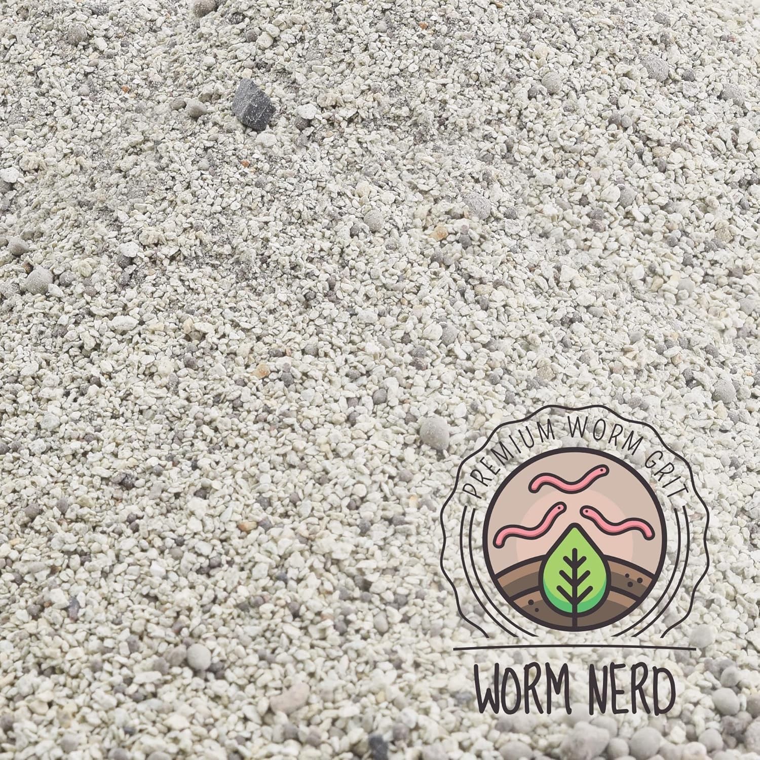 Worm Nerd Arcadia Garden Products WN08 Worm Grit for Vermiculture, 1LB, White