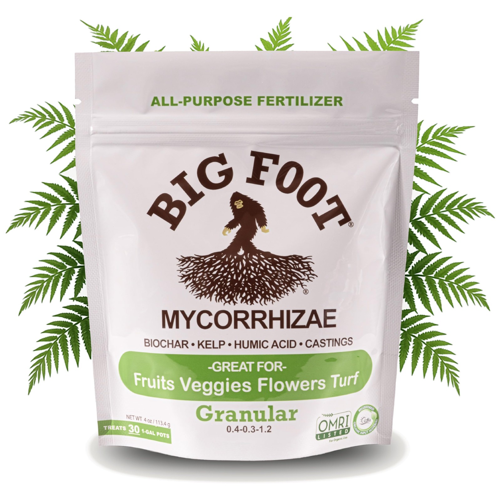 Mycorrhizae – Double Your Plant Size, Easy to Use, Made in USA, Treats 30 Pla…