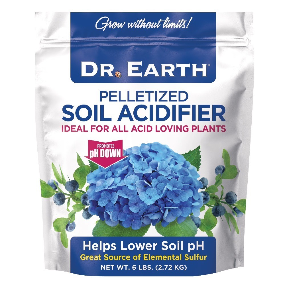 Pelletized Soil Acidifier Plant Food Fertilizer for Acid Loving Plants 6 lb