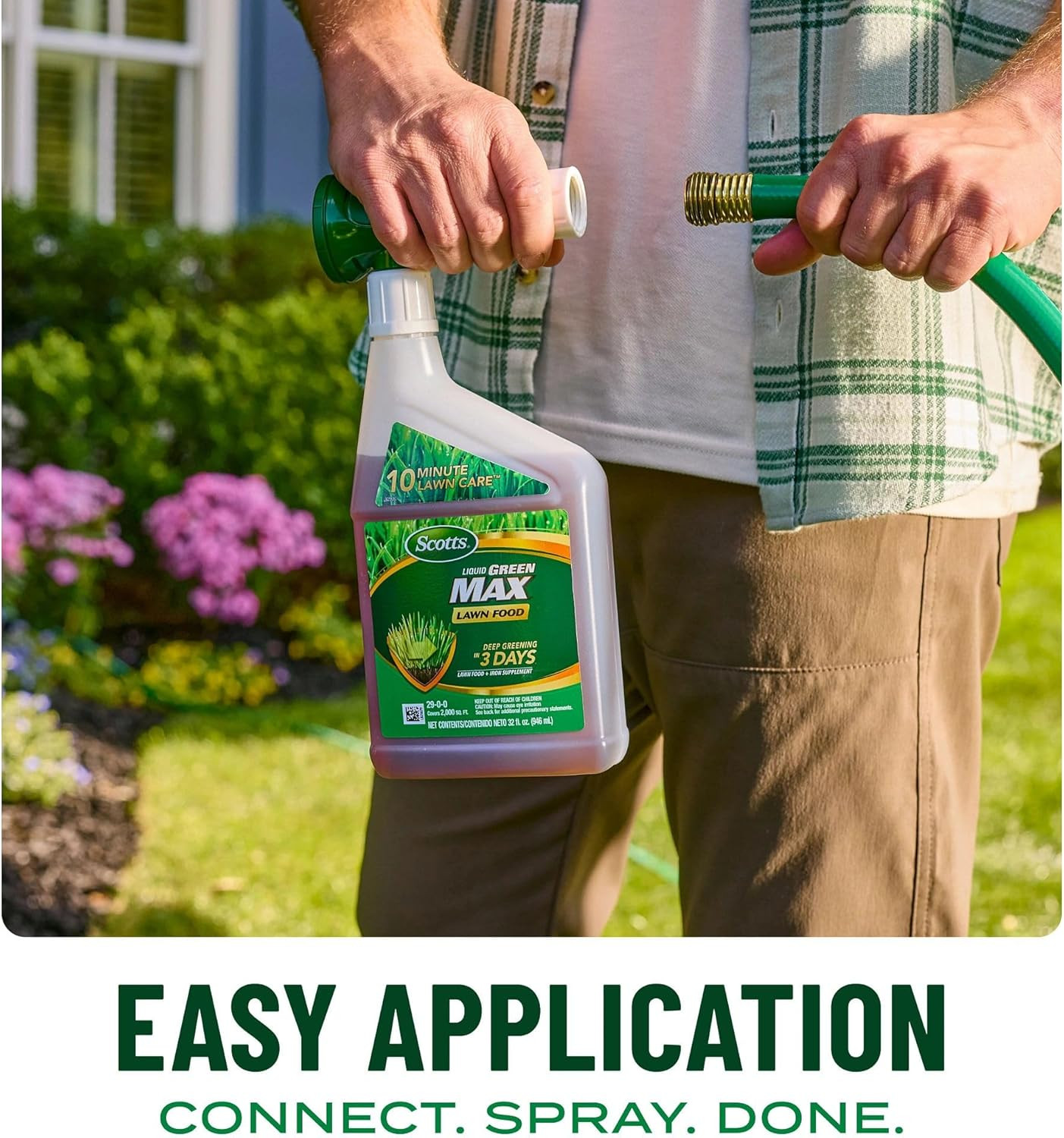 Scotts Liquid Green Max Lawn Food Refill – Liquid Lawn Fertilizer and Iron Suppl