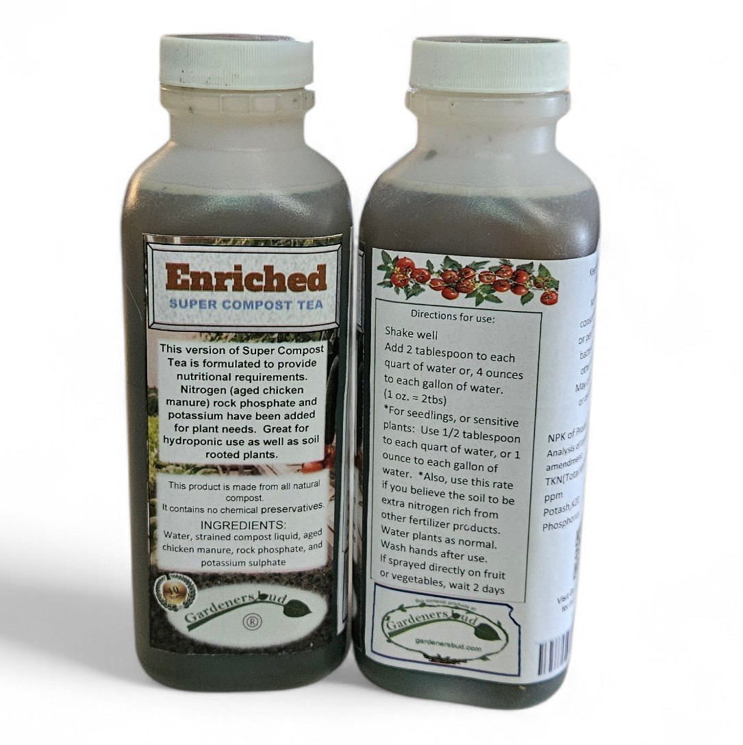 Enriched Super Compost Tea, organic plant food