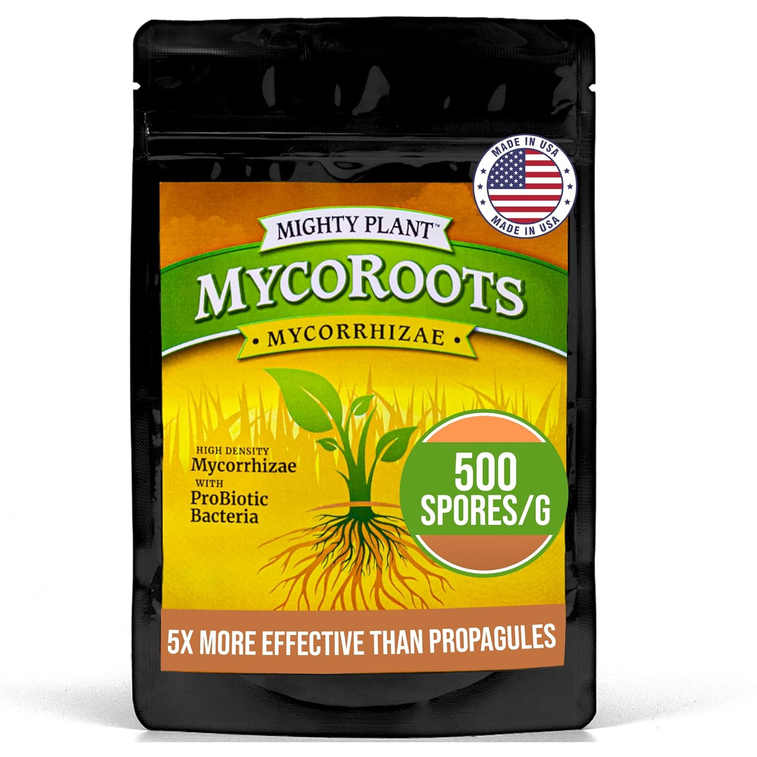 Organic Root Enhancer Ultra-Concentrated Mycorrhizal Fungi Mycoroots – 500 Spore
