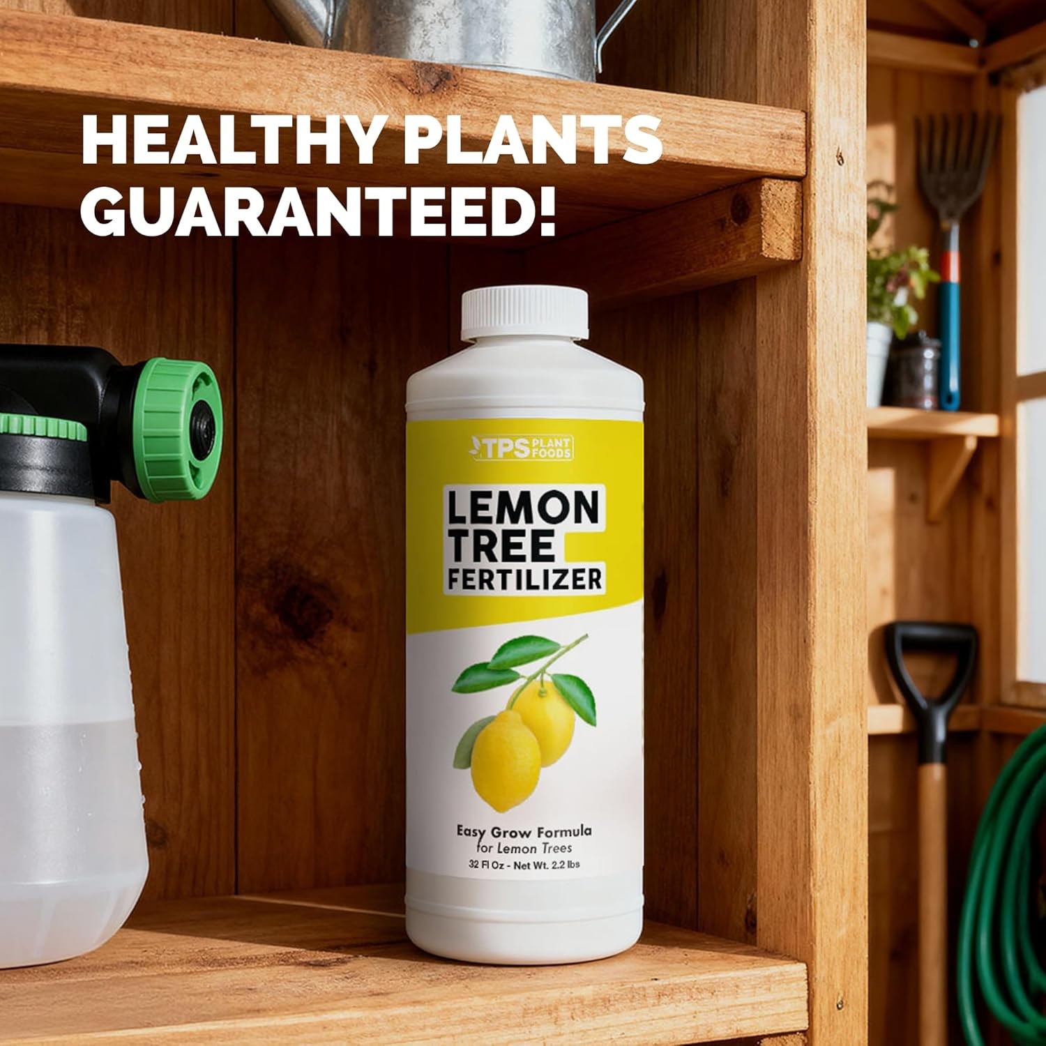 Liquid Fertilizer for Lemon Trees, 8 oz, Citrus Tree Plant Food, Liquid Plant