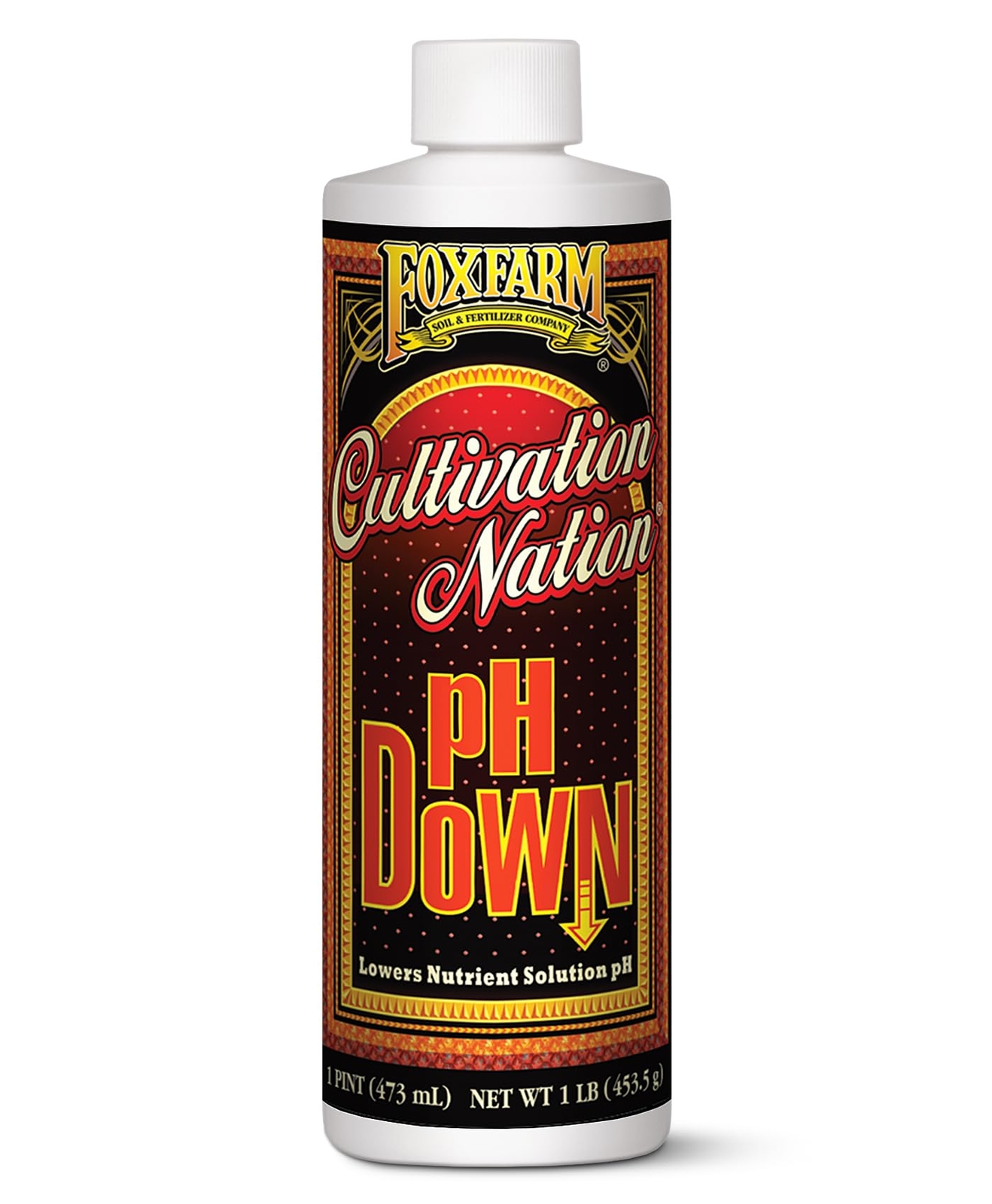Cultivation Nation pH Down Fertilizer 1 Pint for Plant Growth pH 5.6 to 6.8