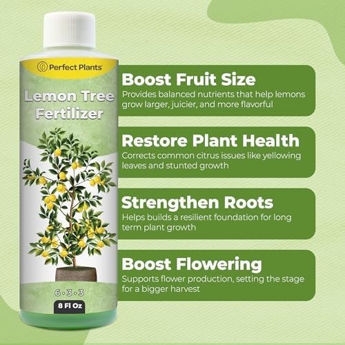 Liquid Lemon Tree Fertilizer by | Citrus Plant Food for Fast Growth and Happy…