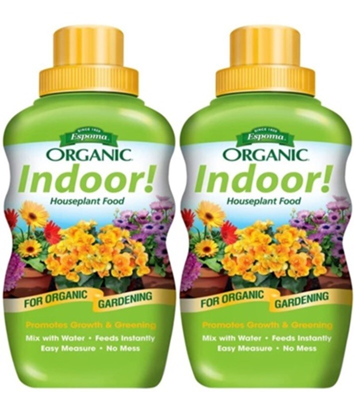 Espoma INPF8 8 oz Organic Indoor Houseplant Food – Pack of 2
