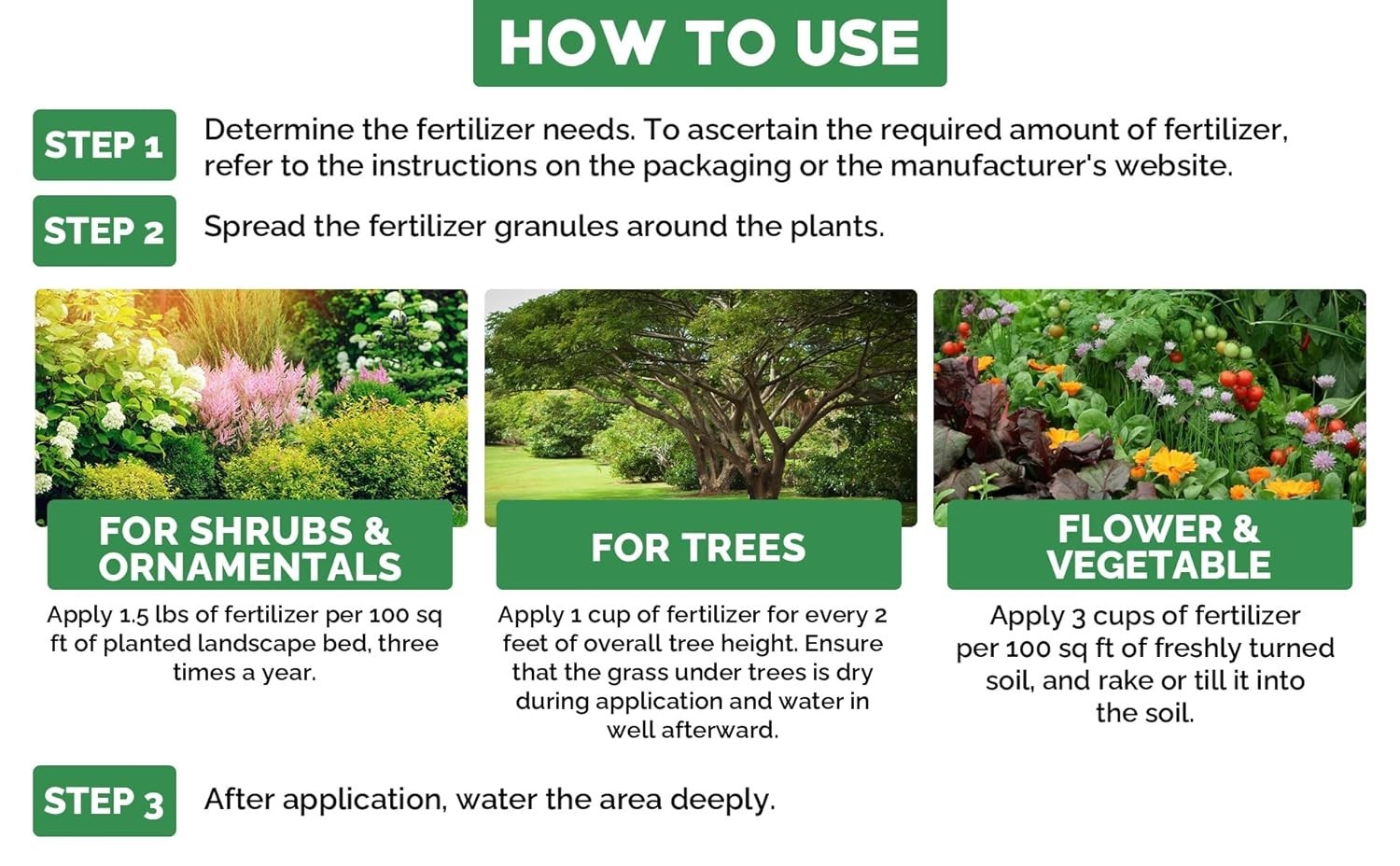 6-6-6 All Purpose Fertilizer | Professional Balanced Plant Food Indoor/Outdoor