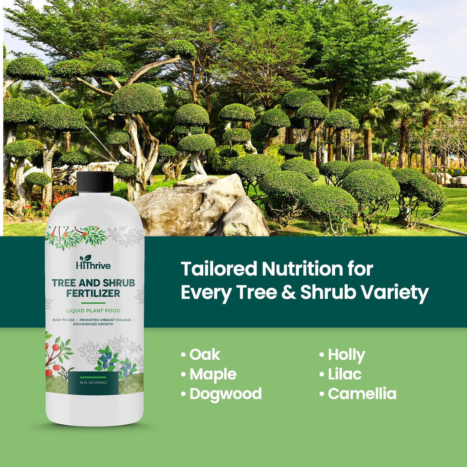 16oz Tree and Shrub Plant Food – Makes 16 Gallons of 16 oz (1 Pint)