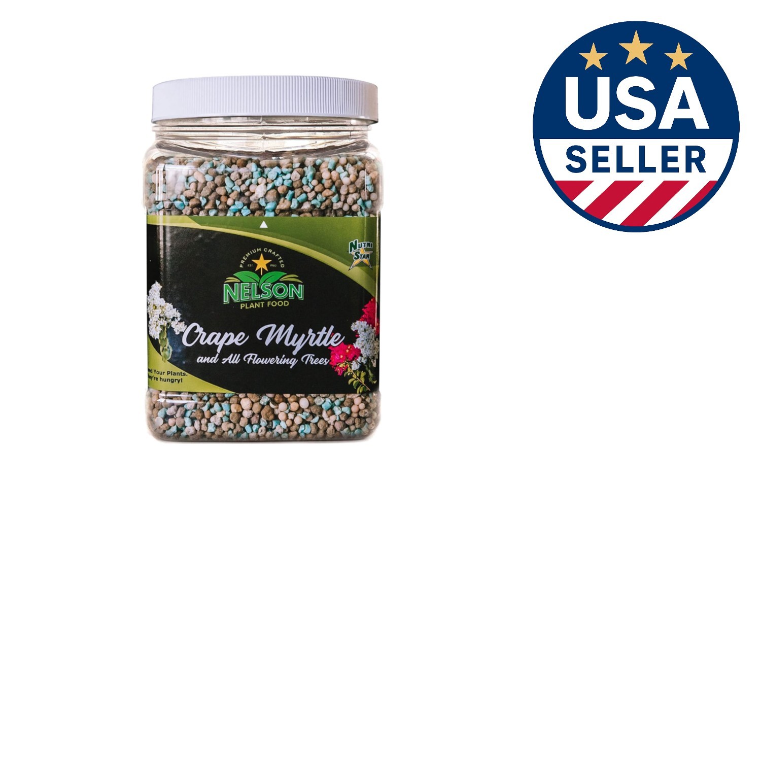 Professional Grade 4 lb Granular Fertilizer for Flowering Trees & Crape Myrtles