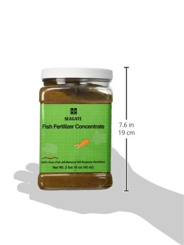 Seagate Products Fish Fertilizer Concentrate Powder 42 Ounce Jar
