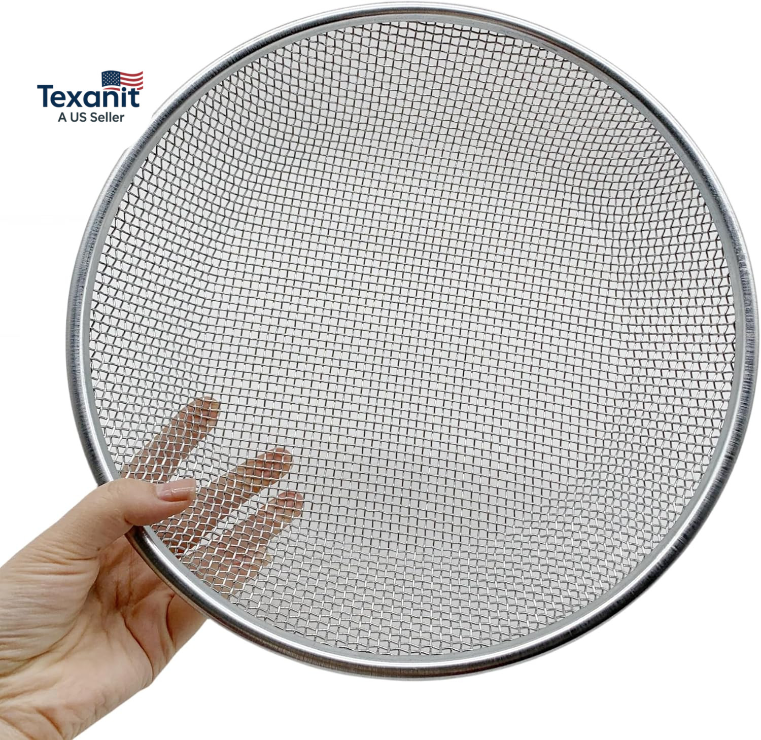 3 PCS Soil Sieve for Garen -12 Inches Soil Sifter for Rocks Compost Suitable for
