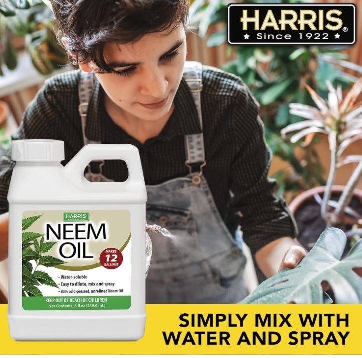 Neem Oil Cold Pressed Water Soluble Concentrate, Garden Healthy Makes 12 Gallons