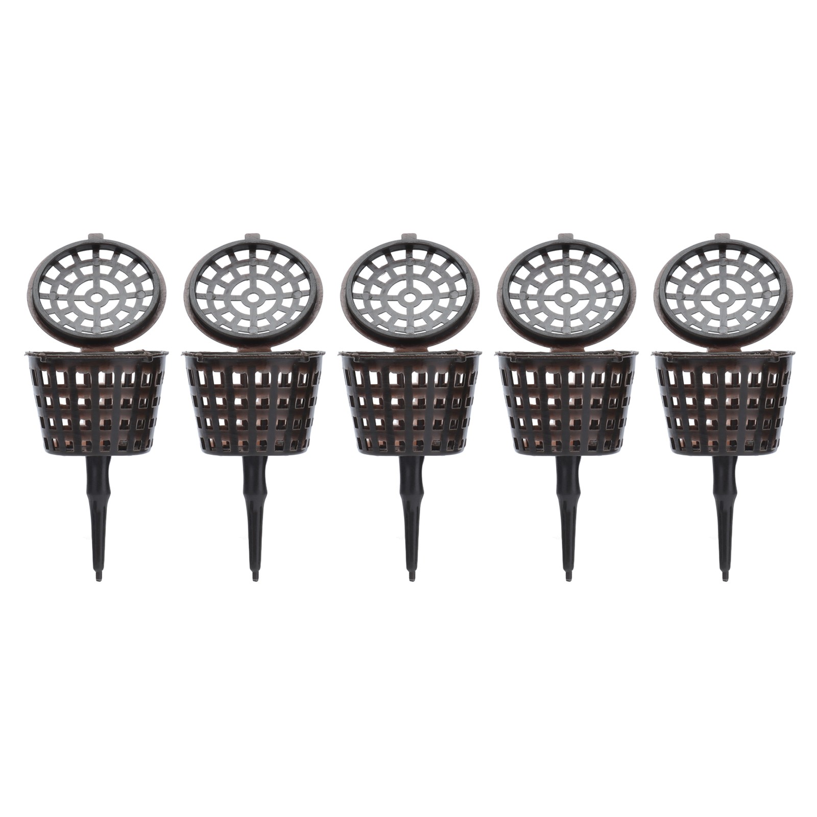 50Pcs Fertilizer Basket Plastic Sturdy Durable Planting Fertilization Box Fo CX4