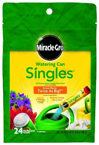 Miracle-Gro Watering Can Singles – Includes 24 Pre-Measured Packets