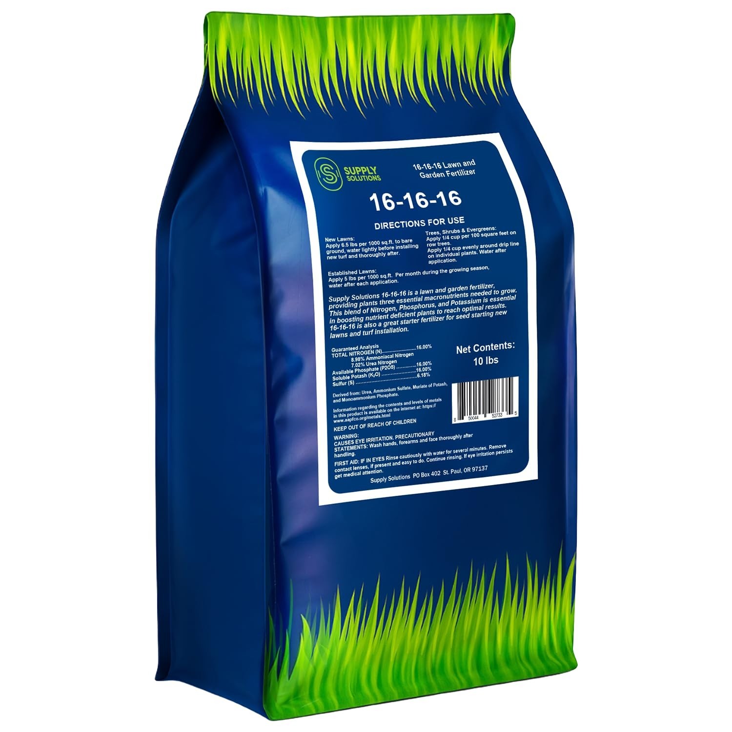 All-Purpose Granular Fertilizer 16-16-16 for Lush Lawns & Vibrant Gardens – 10lb