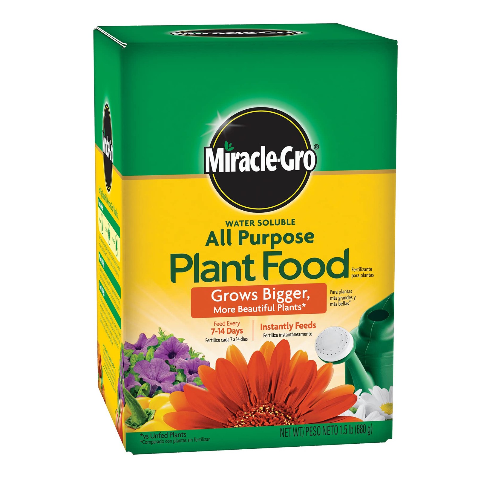 Miracle-Gro, Water Soluble All Purpose Plant Food – Fertilizer For 1.5 lb.