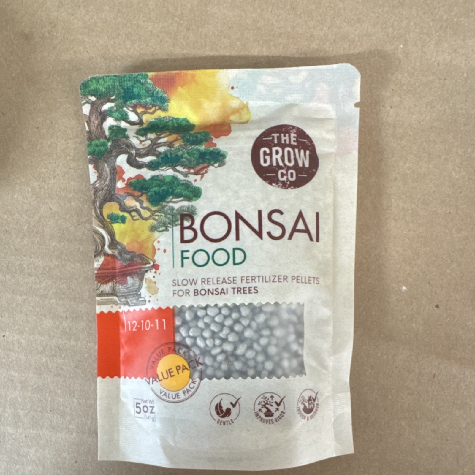 The Grow Co Bonsai Slow-Release Pellet Fertilizer 5 oz Indoor Outdoor